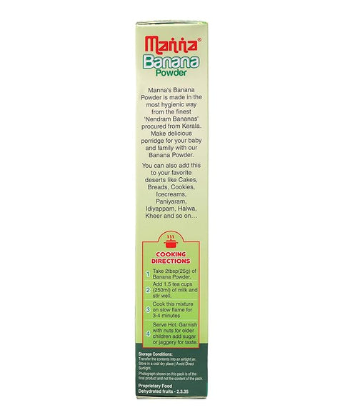 Manna Banana Powder for Baby